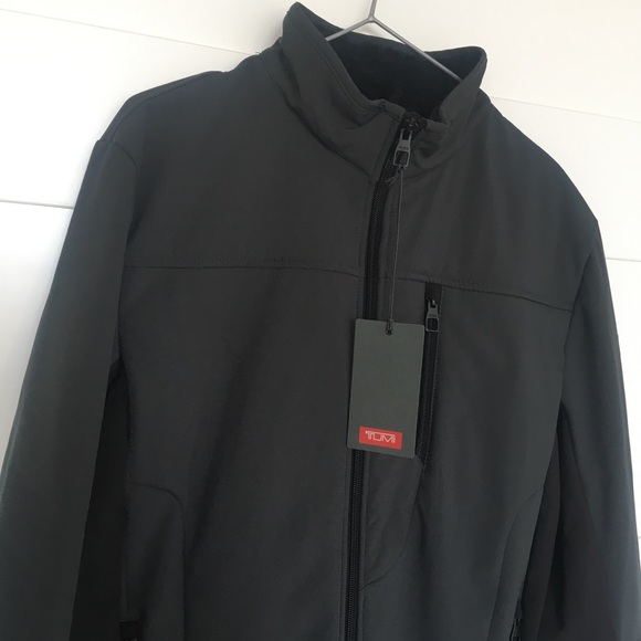 Tumi Stretch Softshell Jacket W/ Fur Lining Medium - Picture 8 of 15